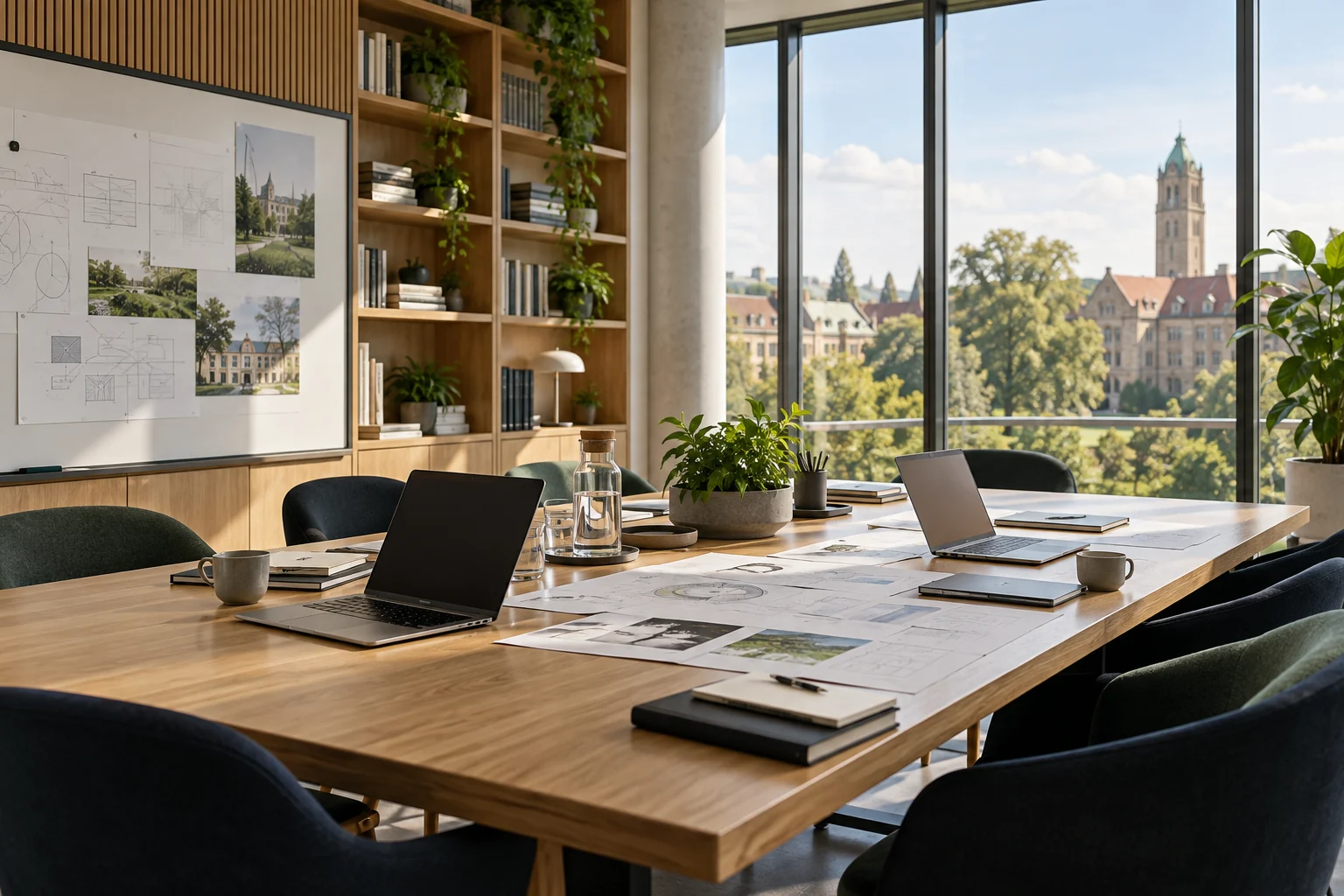 Sala planowania współpracy w projektach badawczych Horyzont